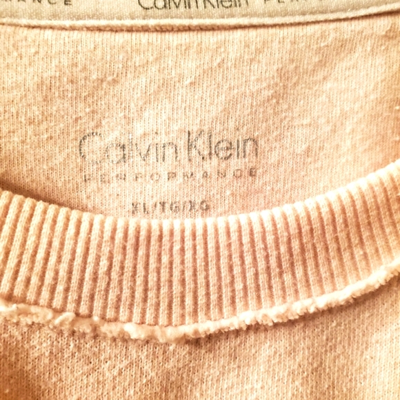 Calvin Klein performance sweatshirt, light pink, soft size XL - Picture 2 of 7
